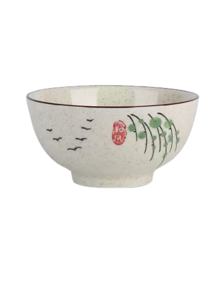 Bol Ceramic Model Bambus, 350 ml