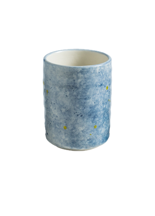 Cana Ceramica Japoneza, Cer Albastru, 280 ml
