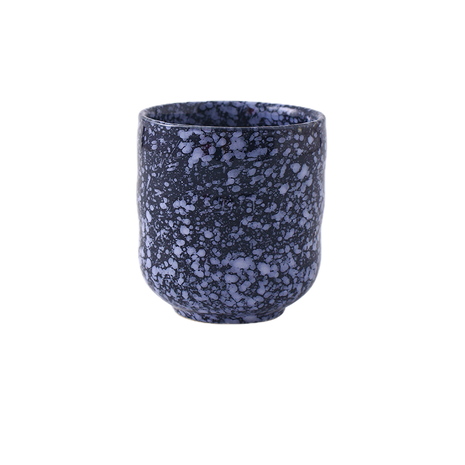 Cana Ceramica Japoneza, Negru Instelat, 350 ml