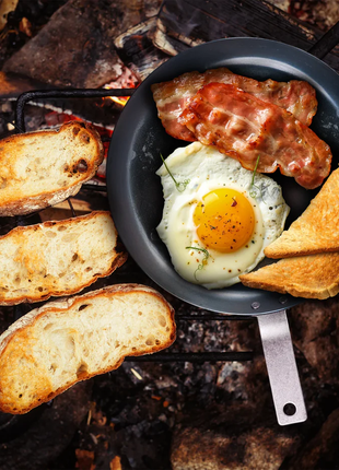 Tigaie Japoneza Plata din Otel Carbon pentru Toast si Clatite, 24,5 cm