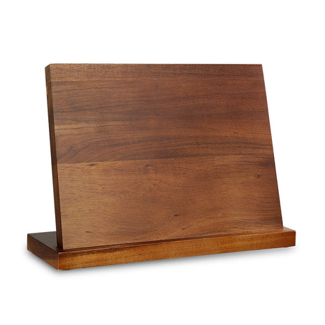Stand Magnetic pentru Cutite din Lemn de Nuc, 31 cm