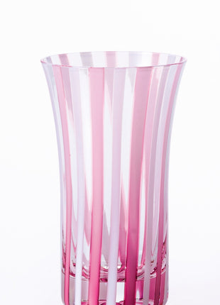 Pahar Slim Lucrat Manual din Sticla Japoneza 150 ml „Cer de Primăvara”