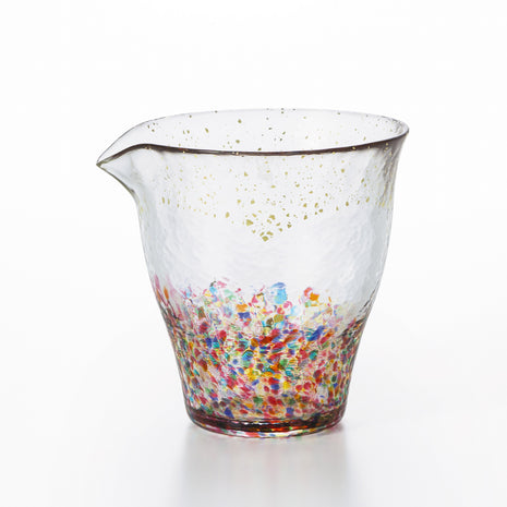 Carafa Lucrata Manual din Sticla Japoneza 280 ml „Hanabi”