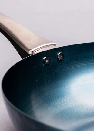 Tigaie Japoneza pentru Stir Fry din Otel Carbon, 30 cm