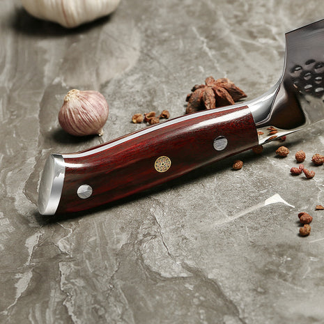 Cutit de Bucatar 21 cm din Otel Damasc cu Maner Rosewood Clasic