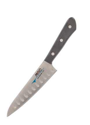 Cutit pentru Curatat MAC Chef Series cu Alveole, 13 cm