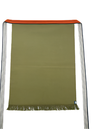 Sort Japonez Traditional „Maekake” Verde – 100% Bumbac