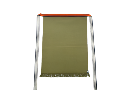 Sort Japonez Traditional „Maekake” Verde – 100% Bumbac