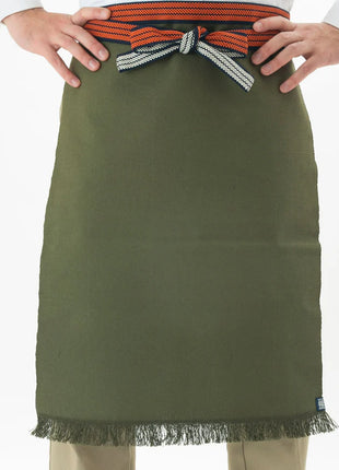 Sort Japonez Traditional „Maekake” Verde – 100% Bumbac
