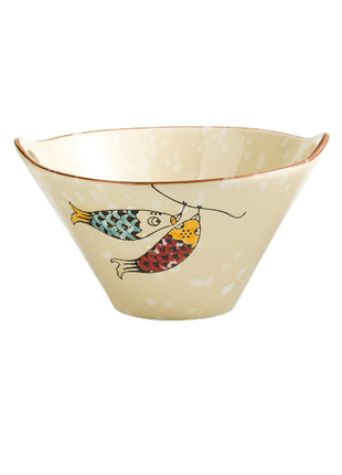 Bol Ceramic Japonez, Pesti Koinobori, 700 ml