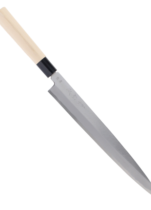 Cutit Japonez Yanagiba pentru Sashimi, Otel de Inaltă Calitate, Maner din Lemn, 27 cm
