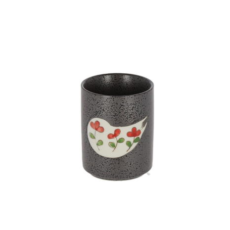 Cana Japoneza Ceramica cu Flori, 150ml