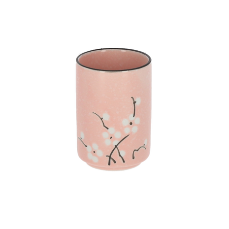 Cana Ceramica Japoneza, Sakura Roz, 300ml