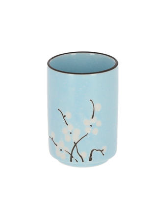 Cana Ceramica Japoneza, Sakura Albastra, 300ml