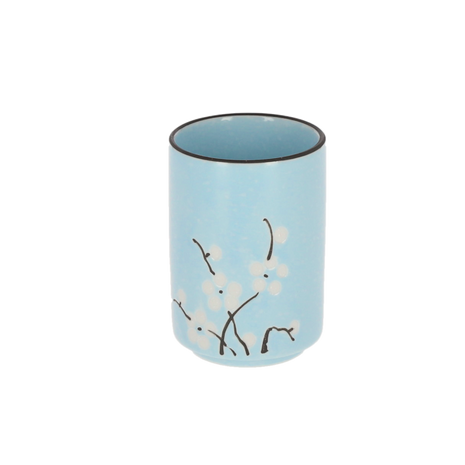 Cana Ceramica Japoneza, Sakura Albastra, 300ml