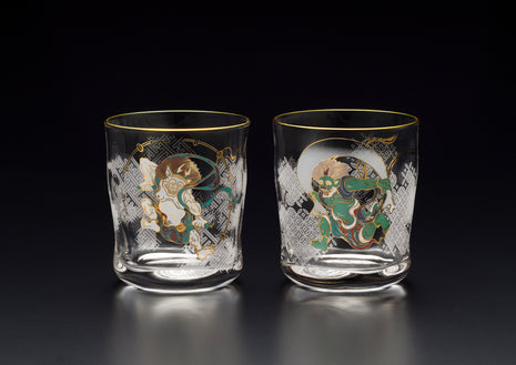 Set Pahare Old Fashioned Fujin-Raijin, 300 ml