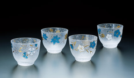 Set 4 Cesti SHIKI-MEGURI, Four Seasons, 175ml