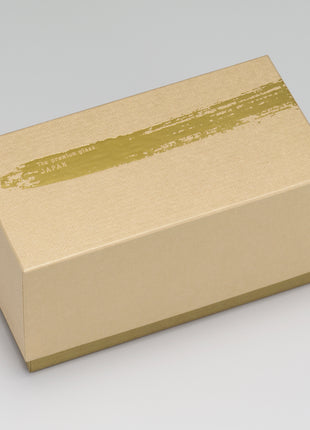 Set 2 Pahare Gold Ichimonji, Caligrafie Japoneza, 335ml