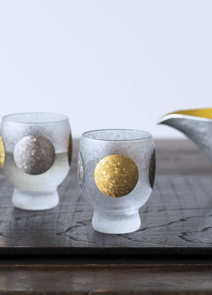 Set 2 Pahare Japoneze pentru Sake – JITSUGETSU, 145 ml