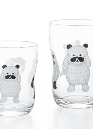 Set 2 Pahare Panda, Siguranta si Eleganta pentru Copii, 130ml si 180ml
