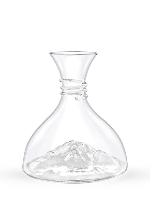 Decanter pentru Vin cu Design Munte din Sticla Cristalina, 1500 ml