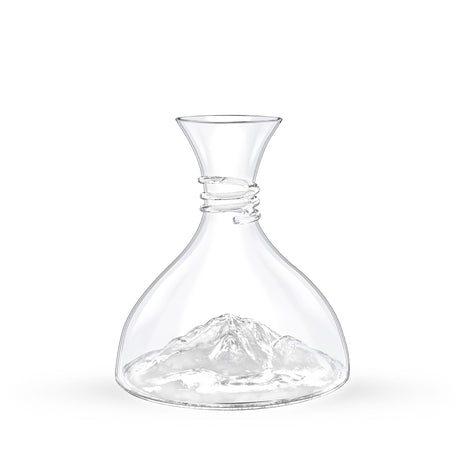 Decanter pentru Vin cu Design Munte din Sticla Cristalina, 1500 ml