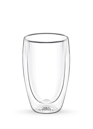 Pahar cu Perete Dublu din Sticla Termorezistenta, 500 ml