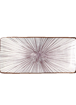 Farfurie Rectangulara pentru Sushi Mov