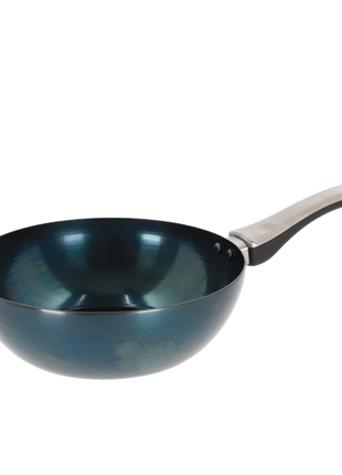 Tigaie Japoneza pentru Stir Fry din Otel Carbon, 24 cm