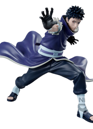 Figurina Naruto Shippuden Vibration Stars Sasuke Obito II 14cm