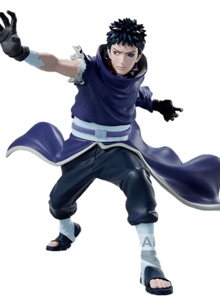 Figurina Naruto Shippuden Vibration Stars Sasuke Obito II 14cm