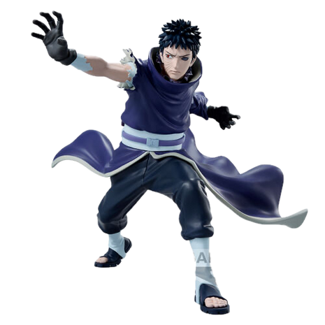 Figurina Naruto Shippuden Vibration Stars Sasuke Obito II 14cm