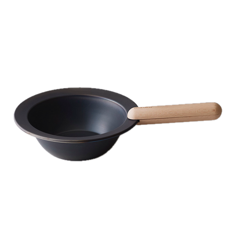 Tigaie Adanca Japoneza din Otel Carbon cu Maner Detasabil, 20 cm